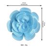 New 27cm Rose Flower Headpiece Multi-layered Handmade Bridal Headband Stripe Corsage Apparel Shoes and Bags