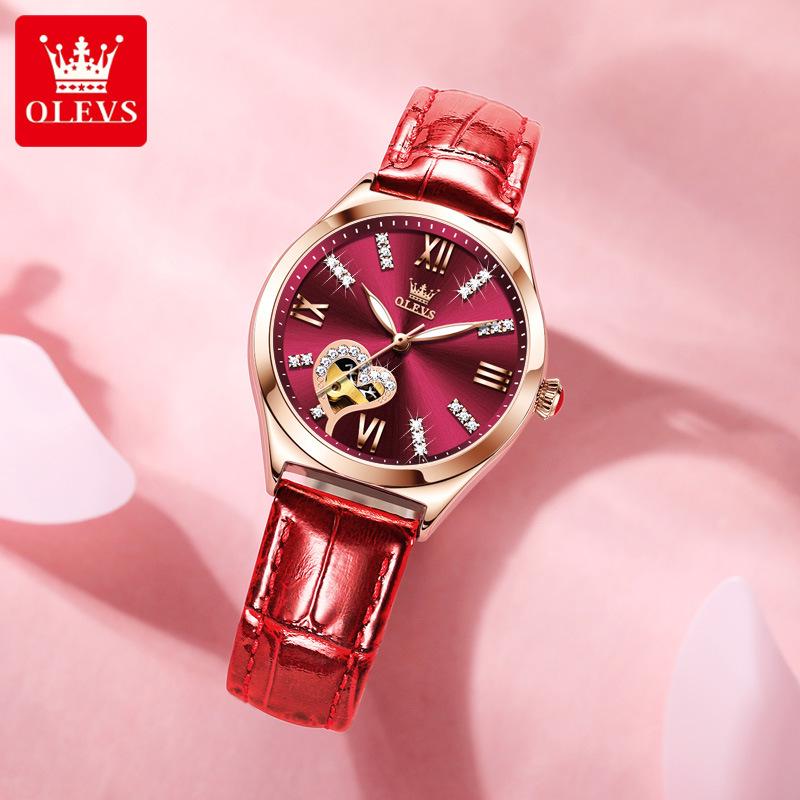 Oulishi Women's Automatic Waterproof Luminous Watch