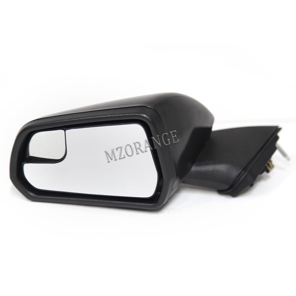 

Замена зеркала заднего вида на боковину автомобиля для Ford Mustang 2015 2016 2017 2018 2019 2020 2025, задняя часть, наружная часть, черная рамка