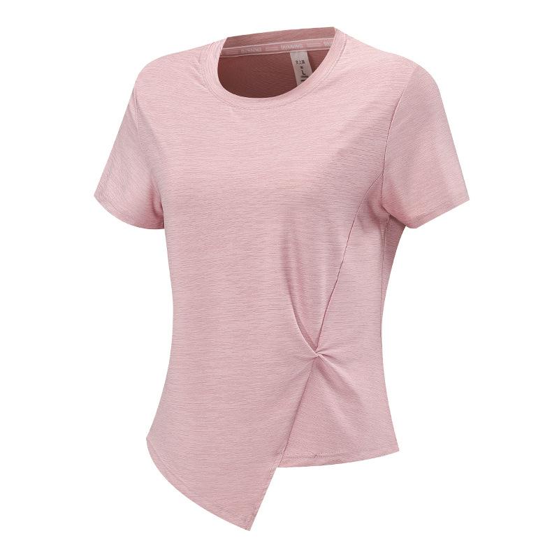 

Short-sleeved T-shirt Cut Design Split Hem Top XXL чёрный