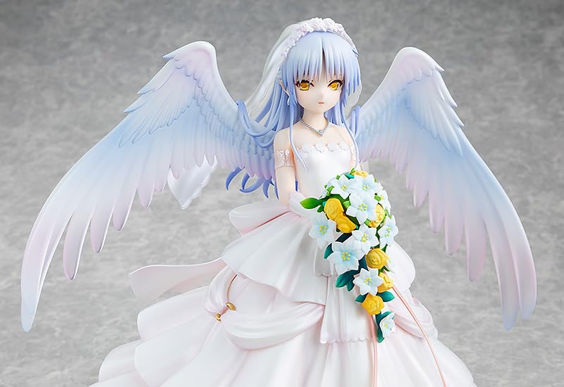 Angel Kanade Tachibana, Hochzeitsmaßstab, fertig bemalte Plastikfigur, Beats! sehen. 1/7
