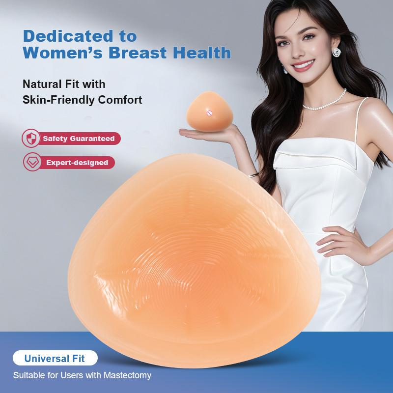 ATR Lifelike Silicone Breast Prosthesis Comfortable Artificial Boobs for Mastectomy Women Enhancer Wire Free