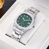 Gold High-End Business Men'S Versatile Light Luxury Fashion Calendar Steel Belt Watch Watch