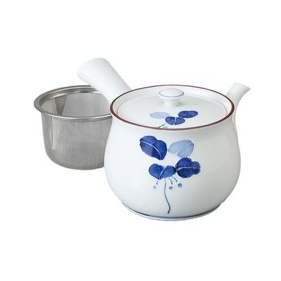 650cc Arita-Ware Teekanne mit Sieb Manryo Extra Hergestellt aus Porzellan Ale-net (Rostfreier Stahl) - Design, Groß, Japan,