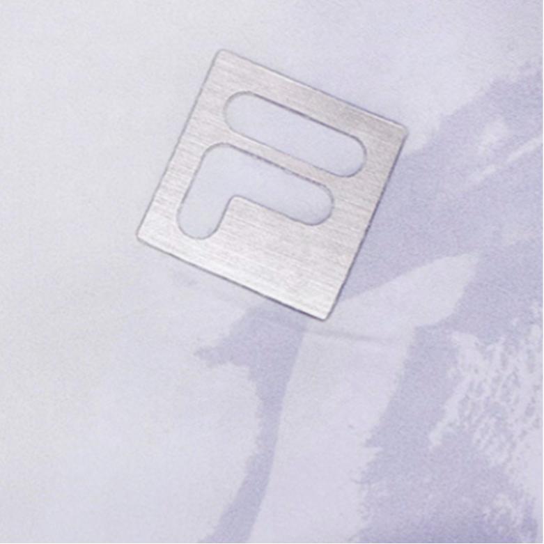 Fila Fitness Series All Over Print Letter Zip Up Hooded Sports Jacket Women Jackets A11W421706F-ZA