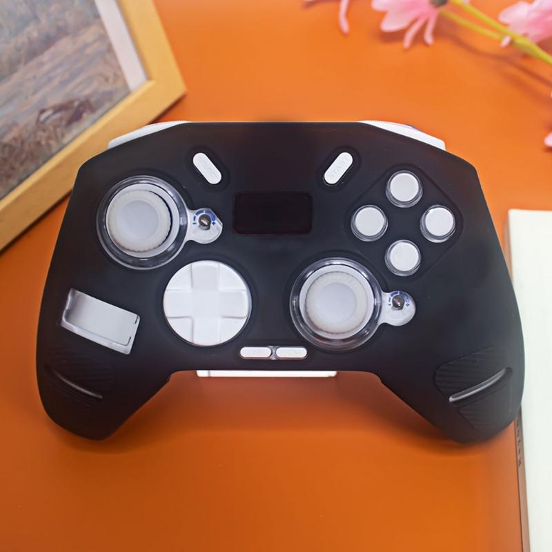 Waterproof Housing Dustproof Scratch Resistant Skin Cover Game Controller Silicone Cover Case Shell for 4 Controller