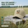 [Father's Day Gift] Best Dad Ever Print Adjustable Baseball Cap - Unisex Polyester Breathable Lightweight Casual Daily Wear