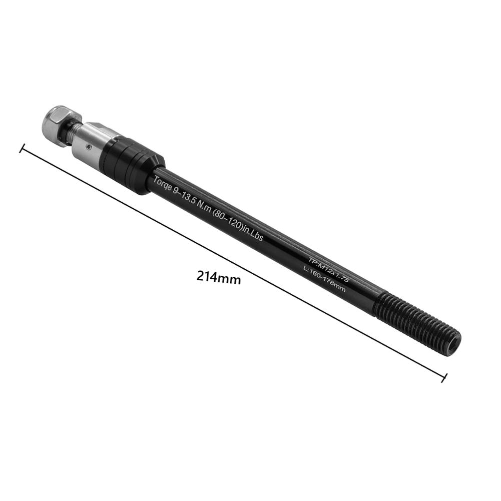 Fahrradanhänger Steckachse 160-178mm Lastenanhänger Kinderanhänger Steckachse 160-178mm Fahrradanhänger Kupplungsachse M12xP1.0/1.5/1.75 Werkzeug