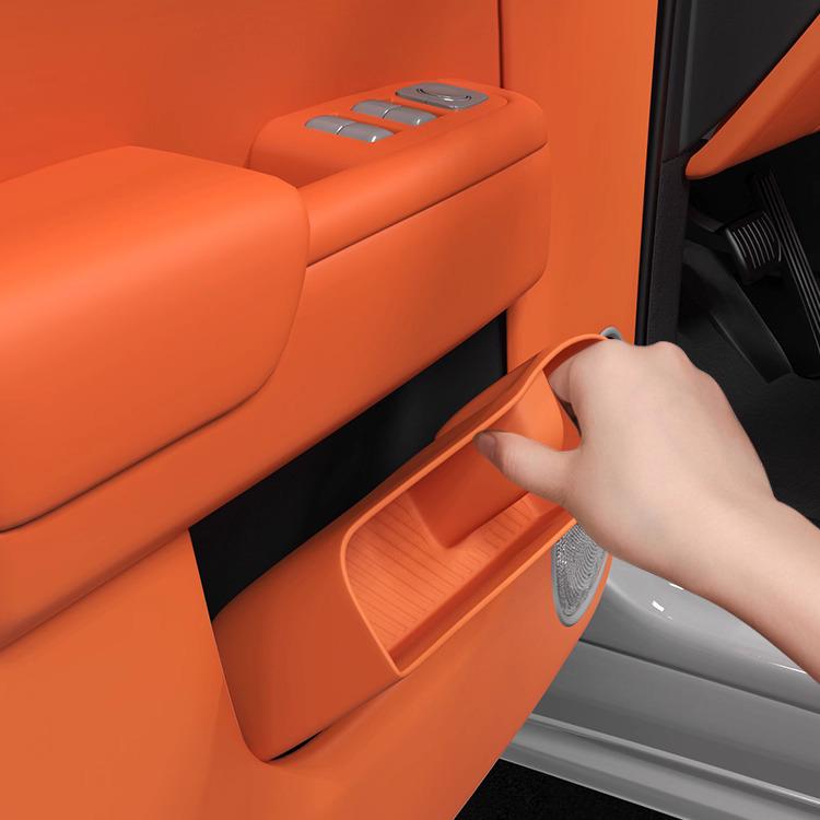 For Li L6 L7 L8 L9 2025 2024 Lixiang Car Door TPE Storage Box
