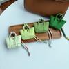 New leather garden small bag 2025 trendy mini garden bag foreign gas bag pendant creative car pendant
