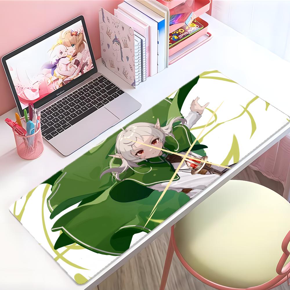 Fun Fantasy Anime Jjobless Reincarnation Mouse Pad Large Thick Desk Pad Stitched Edges Gaming Mouse Mat For Pc
