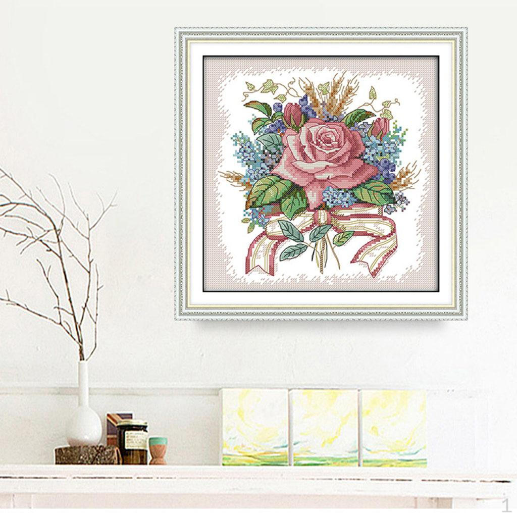 

Stitch DIY Needlework Stamped for Beginners 27 x 27cm 14CT