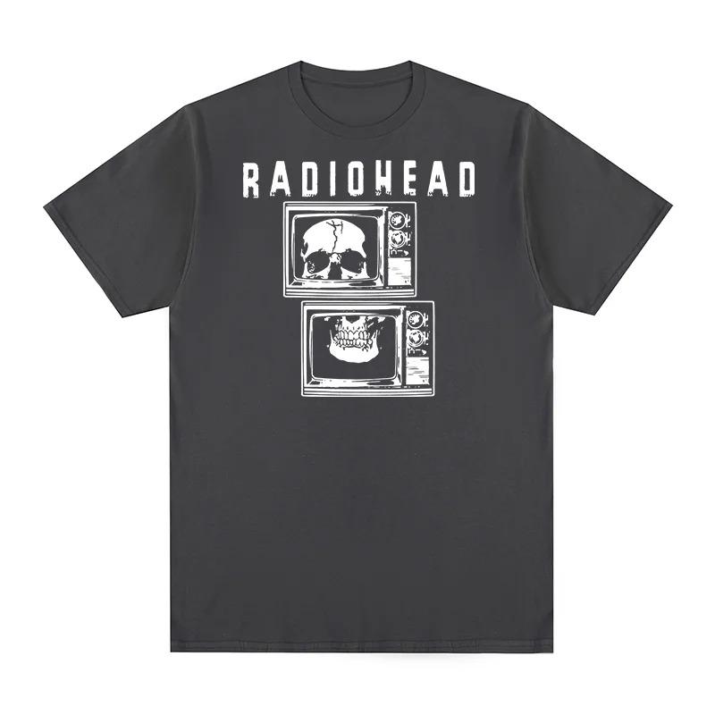 Radiohead Rock Band TShirt HipHop Music The Bend Fun Music Aesthetics Fashion 100 Cotton Mens TShirt New TShirts