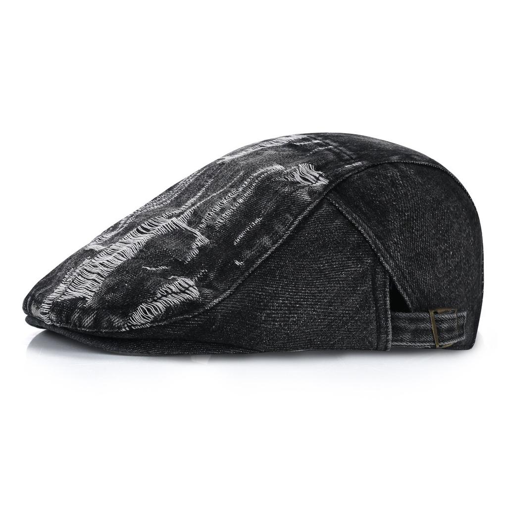Summer Retro Flower Embroidery Forward Hat Children Go Out To Show Their Faces Small Versatile Fashionable Beret