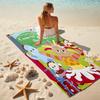 1pc In the Night Garden2 Beach Towel, Comfortable and Thick, and Swimming/Bath/Picnic/Camping Towel, Suitable for Seaside Beaches