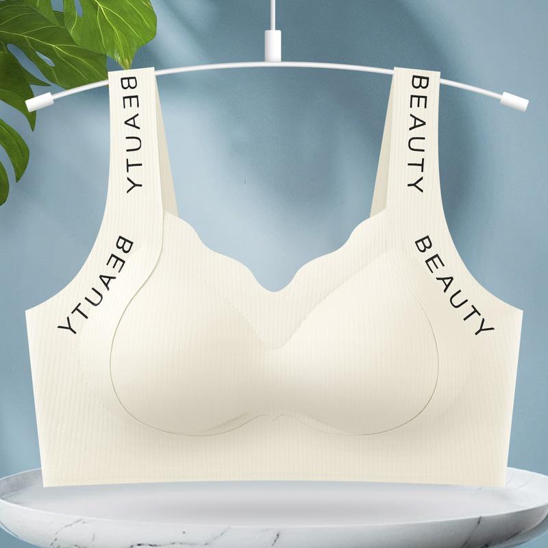 Hot-selling Women's Shockproof Wire-free Comfortable Seamless Support Bra with Beautiful Back
