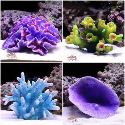 Artificial Resin Coral Underwater Fake Plant Ornament Aquarium Ornaments Landscaping Fish Tank Decoration