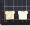 10/100Pcs Simulation Bread Resin Cabochon Flatbacks Fit DIY Scrapbooking Crafts Hair Bow Center Accessories Dollhouse Deco Parts