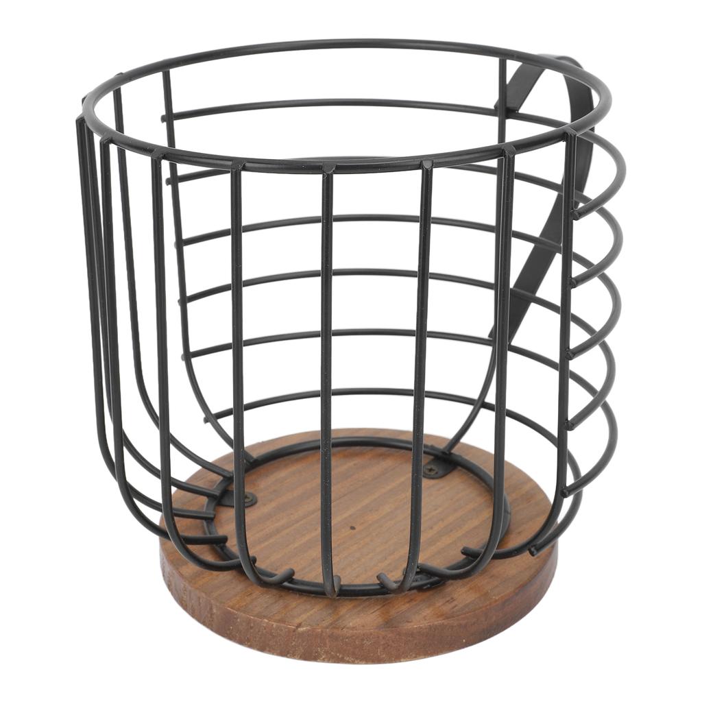 Držák na kávové kapsle ve tvaru hrnku, úložný koš na kávové kapsle, pro kuchyňský pult, kávový bar, stůl