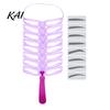 Easy Brow Shaping Tool 1/2 Sets Eyebrow Stencil Kit, 8 Shape Template with Handle & Non Slip Headband, Reusable Drawing Guide Tools for Women Beginner