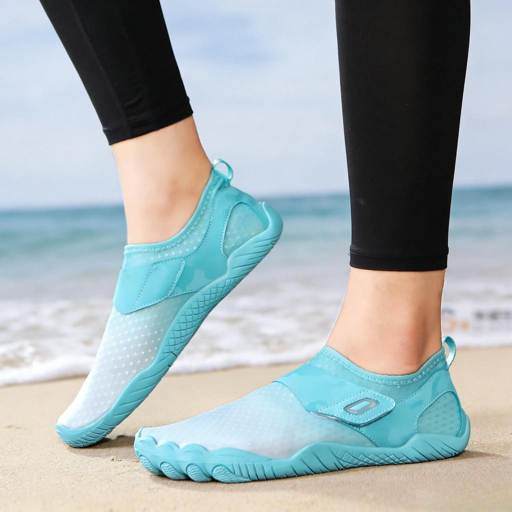 Wasserschuhe für Damen Schnelltrocknend Herren Aqua Schuhe Barfuß Strandlaufen Watschuhe Fluss Trekking Watschuhe