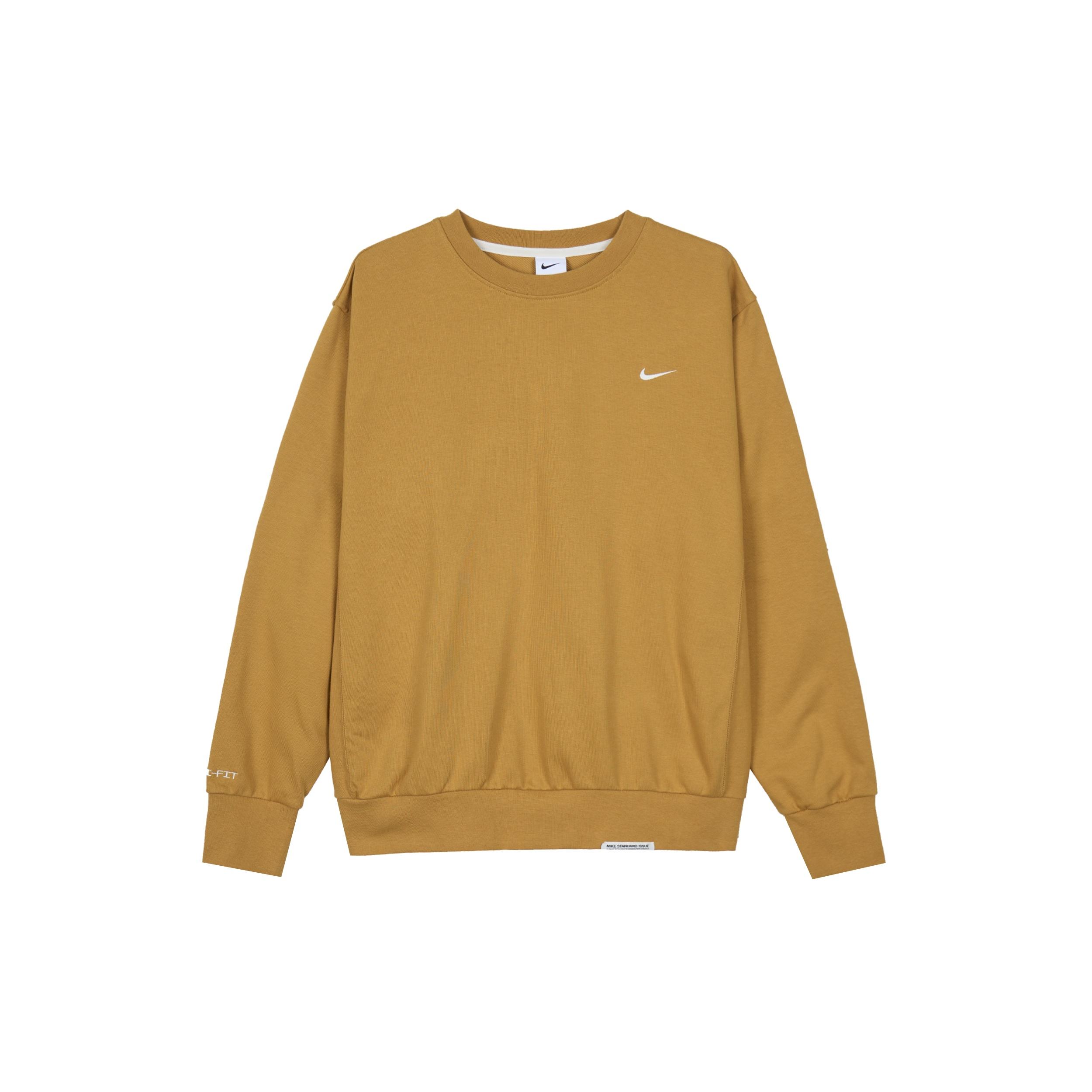 Nike Solo Swoosh Fleece Crew Orange Men s CK6359-712 XXL