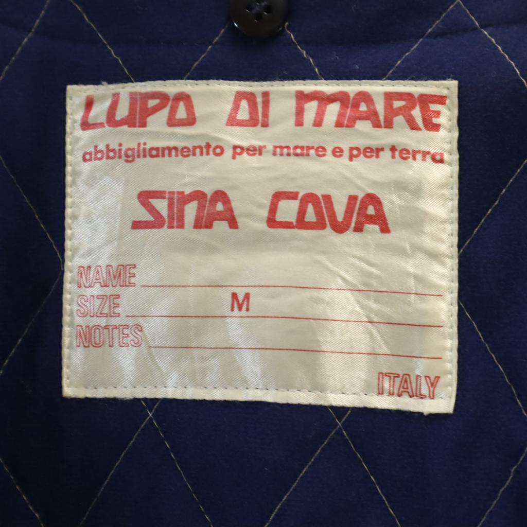 SINA COVA 90s Made In Japan Old Stainless Collar Coat M With Padded Liner Men's Used