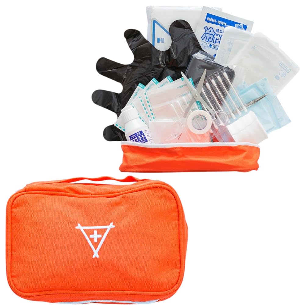 

Первая помощь Сделано в соответствии с охраной труда и здоровья Качество Flava Первая помощь Портативная сумка-аптечка первой помощи, Япония, Правила, Набор, красный