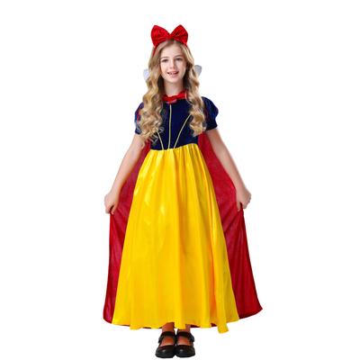 Snow White Costume for Children Halloween cosPAY Kindergarten Festival Costume