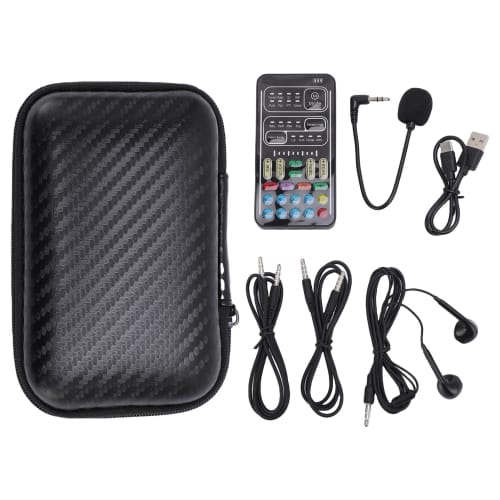 Dpofirs Portable Voice Changer with 8 Modes and 80 Levels of Adjustment | 3.5mm Real-Time Sound Modulator for iOS, Android, Smartphones, and Tablet PC