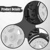 4 Pieces All Terrain RC Wheels Replacement 2.8x1inch for 1: 14 Scale Sturdy Accessory Easily Install