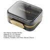 Box Secure Closure Moisture Dust Proof Portable Pill Eco-friendly Long Lifespan Mini Dispenser