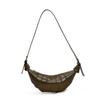 Retro Horn Bag Women's New Autumn and Winter Tide Fashion Saddle Bag Versatile Single Shoulder Messenger Bag Dumpling Bag