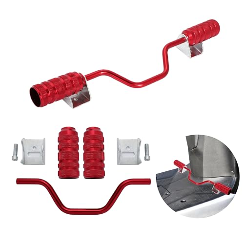 

Алюминиевый подножка для скутера Zoomer X Address V100 V125 DIO JOG Gyro Canopy Axis Today ZZ Foot Step Footpeg Universal Aftermarket (красный)