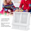 1:12 Dollhouse Miniature Simulated Wooden Cake Cabinet Mini Furniture Model with Sliding DoorWhite