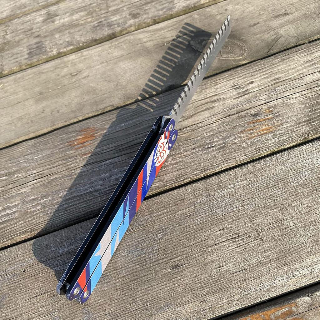 Yoru Comb Butterfly Trainer Hair Peine Head Yoru Knife Training Tool Game Cosplay Collection Gamer Gift