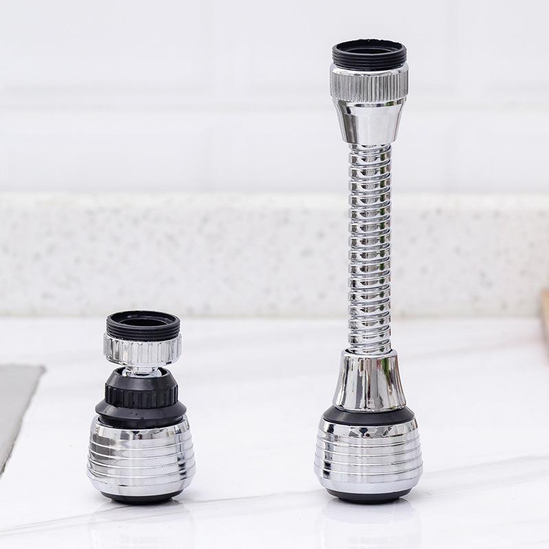 2 Modes Sink Faucet 360 Degree Rotation Filter Extension Tube Shower Water Saving Tap Universal Kitchen Gadgets Accessories