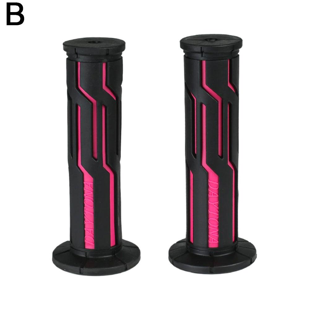 New Universal Motorcycle 7/8" 22mm Handlebar Grips Molded Grips For Honda Kawasaki Yamaha Ducati Suzuki BMW Vespa Aprilia