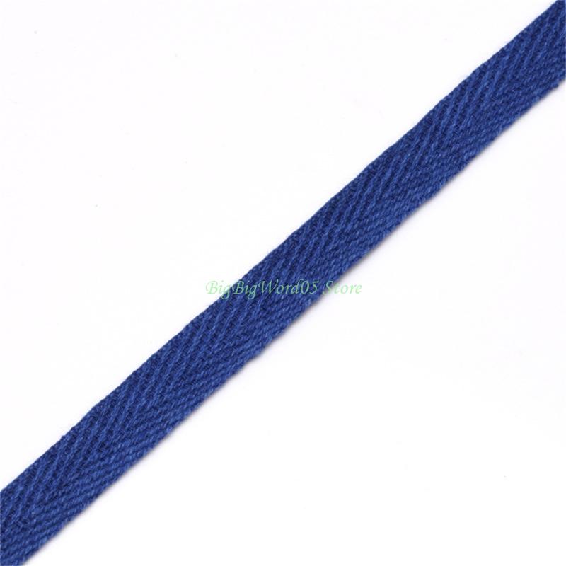 24TE Soft Cotton Bias Tape for DIY Garment Cuff Collar Hemming Sewing Craft Projects
