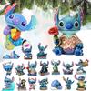 Kawaii Cartoon Character Christmas Ornaments for Tree, Home, or Car