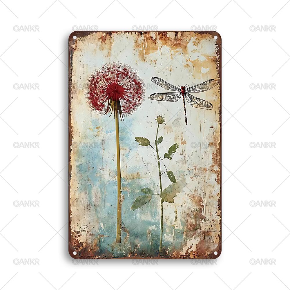 

Vintage Garden Art Poster Metal Tin Sign Ideal Gift x Inch Rustic Metal Signs for Backyard Bedroom Home Wall Decor Plaque 20x30cm（7.8x11.8inch）