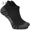 5 Paar Herren Outdoor Laufhandtuch Unterseite Mesh Atmungsaktiv Schnelltrocknend Badminton Wandern Sportsocken