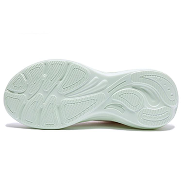 New Anta Ling Yun 3 Cushioned Anti-Slip Wear-Resistant Breathable Lightweight Low-Top Running Shoes Women's White Pink 922235540-1