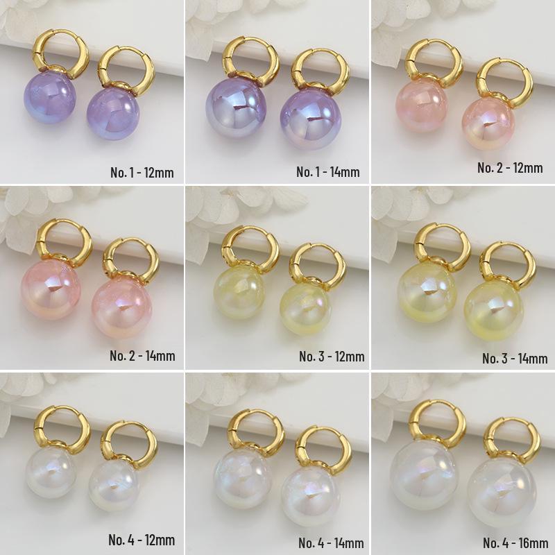 French Retro Pearl Ear Cuff Earrings: High-End Luxury Design for Women.