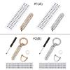 Diamond Keychain With Phone Number Car Keychain Men Women Purse Charm Anti Loss Telephone Number Plate for Key Chain Pen