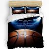 Flame Basketball Ball Box Printed Comfort Duvet Cover Pillow Case Home Textile Quilt Cover Boy Kid Teen Girl 3pcs Bedding Set