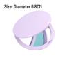 Compact Flip-Cover Double-Sided Makeup Mirror: Foldable, Portable & Vintage-Style Mini Vanity Mirror