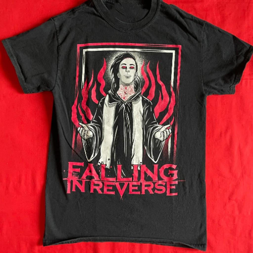 

VTG Falling In Reverse band black T-shirt Unisex tee All sizes 2F409 4XL