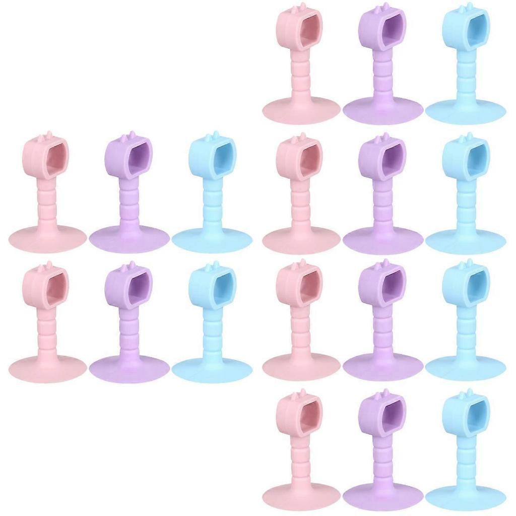Door Stopper Hold-Open Door Catch for Home Use 18Pcs Silicone Wall Protector