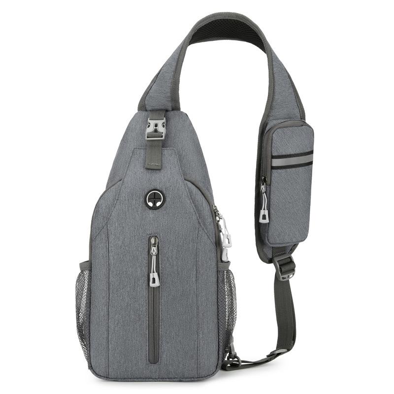 Borsa pettorale unisex Borsa portaoggetti semplice Borsa da viaggio leggera Borsa a tracolla piccola Borsa casual alla moda